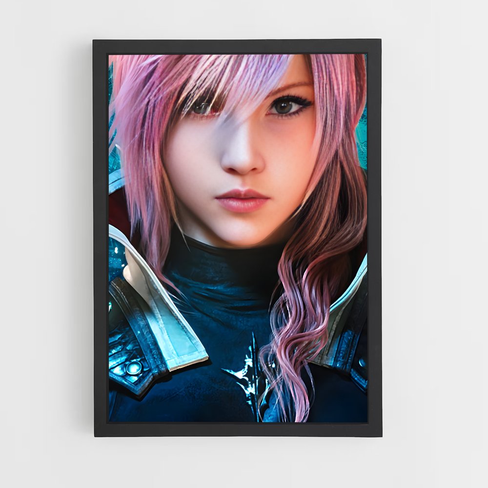 Poster Éclat de Foudre – affiche Final Fantasy (vue 2)